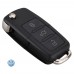 Корпус ключа VW Passat, Golf, Polo, Jetta, Sharan, Touran, Touareg, Tiguan, Caddy, Scirocco, Multivan